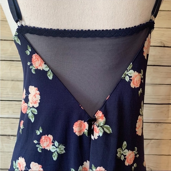 Jessica Simpson Floral And Lace Lingerie Slip Chemise Small - Picture 2 of 8